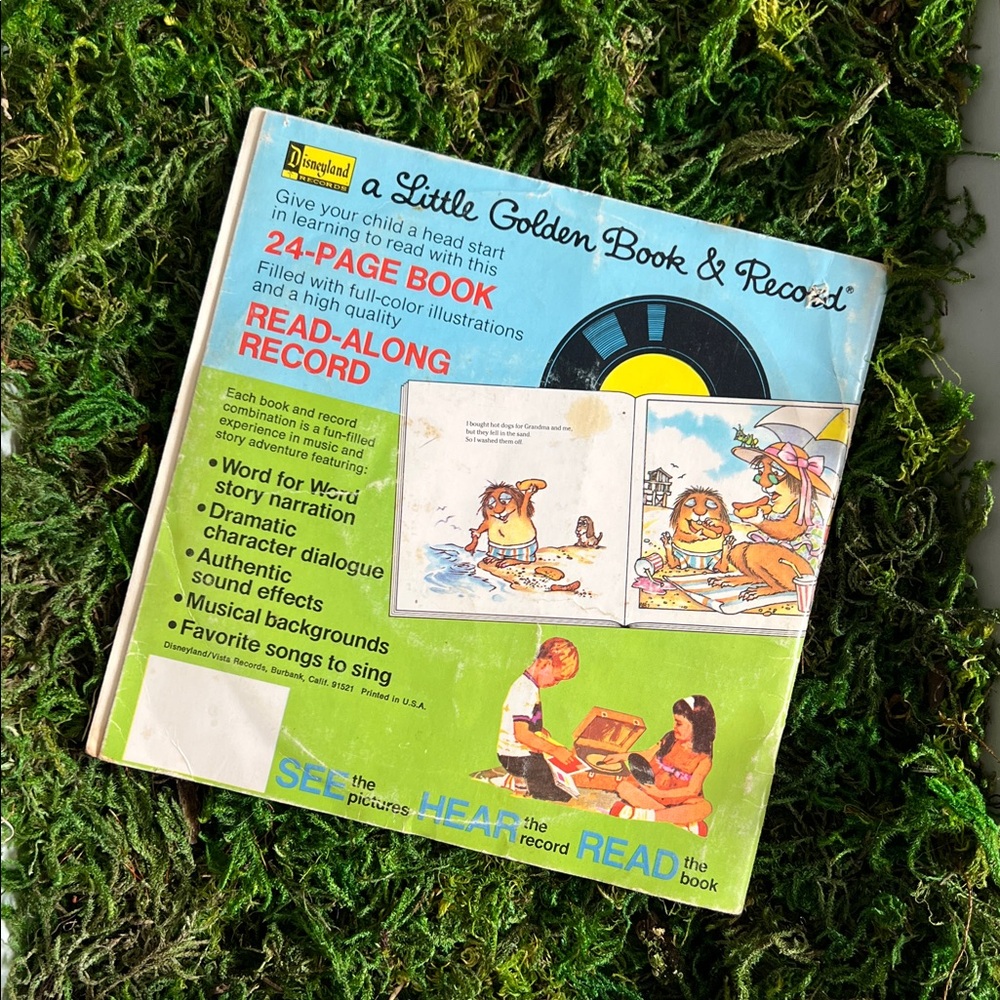 VINTAGE LittleCritters Grandma & Me book & record set See Hear Read-along 1970’s - Picture 7 of 17